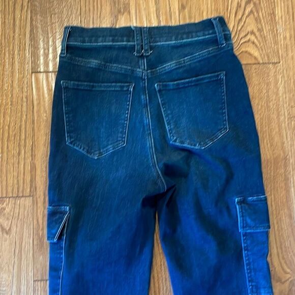 Express 90’s slim super high rise skinny cargo jeans 6l - Picture 13 of 15
